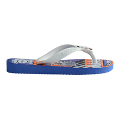 OJOTAS HAVAIANAS KIDS TOP GRAFITTI BLUE STAR (3847) en internet