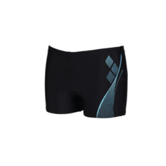 MALLA BOXER NATACIÓN ARENA SWIM GRAPHIC HOMBRE MAXFIT ECO BLACK MARTINICA (580) en internet