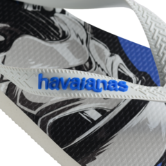 Imagen de OJOTAS HAVAIANAS STAR WARS HOMBRE WHITE BLUE STAR (2099)