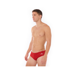 MALLA SLIP CLASSIC NATACIÓN HERACLES HOMBRE LISO 6002-04 ROJO - SOLO NATACIÓN