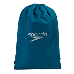 BOLSO MOCHILA NATACIÓN SPEEDO IMPERMEABLE 15 LITROS POOL BAG BLUE BLACK (028)