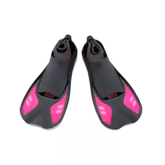 ALETA CORTA NATACION AQUON SMART FIN NEGRO ROSA - comprar online