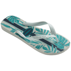 OJOTAS HAVAIANAS ALOHA HOMBRE BRANCO AZUL INDICO (9398) en internet