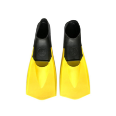 PATAS DE RANA NATACIÓN TYR FLEX FINS ALETAS INTERMEDIA NEGRO AMARILLO S = 38-40