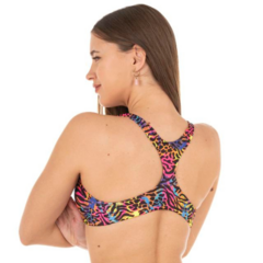 MALLA TOP DE NATACIÓN QUICKLY 100% RESISTE CLORO MUJER COR1 ANIMAL - comprar online