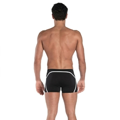 MALLA BOXER NATACIÓN ARENA PRO FILE HOMBRE MAXLIFE ECO BLACK WHITE (510) en internet