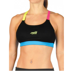 TOP NATACIÓN SPEED ANTICLORO LISO BRETEL COLOR ART 160 MUJER NEGRO