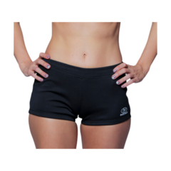 MALLA SHORT BUEN NADO MUJER ART 309 LISO CON VIVO NEGRO