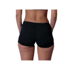 MALLA SHORT BUEN NADO MUJER ART 309 LISO CON VIVO NEGRO - comprar online