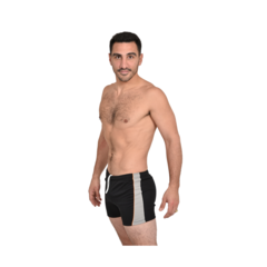 BOXER BUEN NADO HOMBRE COMBINADO ART 660 NEGRO GRIS CLARO