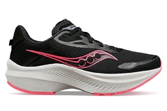 ZAPATILLAS SAUCONY AXON 3 MUJER RUNNING PISADA NEUTRAL BLACK VIZIPINK