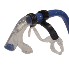 SNORKEL FRONTAL NATACIÓN KONNA CON VÁLVULA AZUL - comprar online