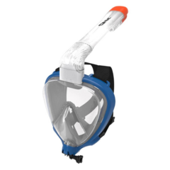 MÁSCARA SNORKEL DE BUCEO PINO GLOBAL FULL FACE SNORKELING BLUE