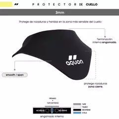 PROTECTOR CUELLO NEOPRENE AQUON 3MM AGUAS ABIERTAS NATACIÓN - tienda online