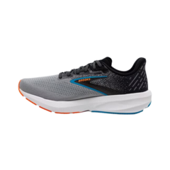 ZAPATILLAS BROOKS RUNNING LAUNCH 10 HOMBRE SPEED NEUTRAL BLACK GREY ORANGE CLOWN FISH (019) - tienda online