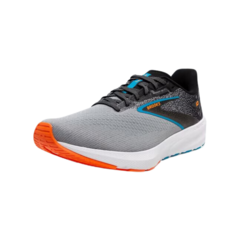 Imagen de ZAPATILLAS BROOKS RUNNING LAUNCH 10 HOMBRE SPEED NEUTRAL BLACK GREY ORANGE CLOWN FISH (019)