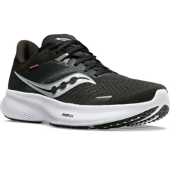 ZAPATILLAS SAUCONY RUNNING RIDE 16 HOMBRE PISADA NEUTRAL BLACK WHITE en internet