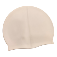 GORRA SOLO NATACIÓN SOFT CAP SILICONA LISA ADULTO BLANCO - comprar online