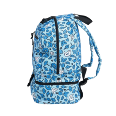 MOCHILA DE NATACIÓN ARENA FRIENDS JUNIOR 20 LITROS ESTAMPADA BLUE (100) - SOLO NATACIÓN