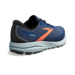 ZAPATILLAS BROOKS DIVIDE 4 LIGHT TRAIL RUNNING HOMBRE BLUE NAVY FIRECRACKER (405) - tienda online