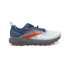 ZAPATILLAS BROOKS CASCADIA 17 MOUNTAIN TRAIL RUNNING HOMBRE BLUE NAVY FIRECRACKER (405)