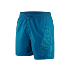 MALLA NATACIÓN SHORT SPEEDO BOOM LOGO 16 WATERSHORT HOMBRE TURQUESA AZUL (682) - SOLO NATACIÓN