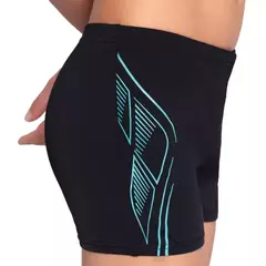 MALLA BOXER NATACIÓN ARENA REFLECTING JUNIOR MAXLIFE ECO BLACK (500) - tienda online