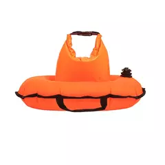 BOYA DE SEGURIDAD AQUON DONUT 10L + DRY BAG 4L NATACIÓN