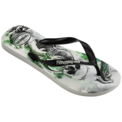 OJOTAS HAVAIANAS HARRY POTTER HOMBRE BRANCO PRETO (0128) en internet