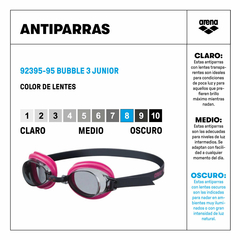 ARENA BUBBLE JR 6-12 AÑOS NEGRO AHUMADO FUCSIA (95) - comprar online