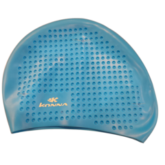 GORRA KONNA BUBBLE SOFT SILICONA PELO LARGO ADULTO CELESTE - comprar online