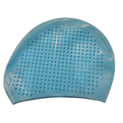 GORRA KONNA BUBBLE SOFT SILICONA PELO LARGO ADULTO CELESTE en internet