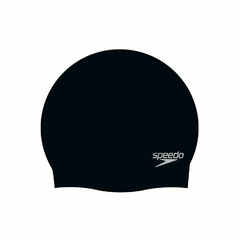 SPEEDO GORRA PLAIN MOULDED SILICONE CAP NEGRO (550)