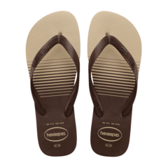 OJOTAS HAVAIANAS TOP BASIC HOMBRE CAFÉ (0727)