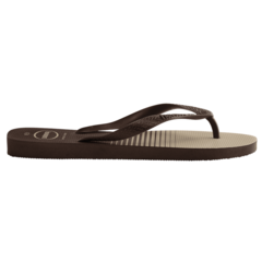 OJOTAS HAVAIANAS TOP BASIC HOMBRE CAFÉ (0727) - SOLO NATACIÓN