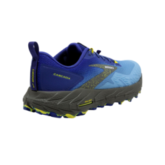 ZAPATILLAS BROOKS CASCADIA 17 MOUNTAIN TRAIL RUNNING HOMBRE BLUE SURF THE WEB SULPHIR (416) - tienda online