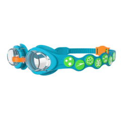 ANTIPARRAS SPEEDO INFANT SPOT JUNIOR 2-6 AÑOS CELESTE VERDE NARANJA (067) - comprar online