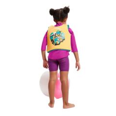 CHALECO SALVAVIDAS SPEEDO PRINTED NATACIÓN INFANTIL NARANJA NEGRO AZUL (070) en internet