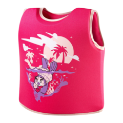 CHALECO SALVAVIDAS SPEEDO PRINTED NATACIÓN INFANTIL ROSA LILA VIOLETA (071) - tienda online