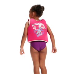 CHALECO SALVAVIDAS SPEEDO PRINTED NATACIÓN INFANTIL ROSA LILA VIOLETA (071)