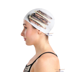 GORRA ARENA HD CAP SILICONA ADULTO CHOCO (200) - SOLO NATACIÓN