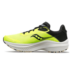 ZAPATILLAS SAUCONY RUNNING AXON 3 HOMBRE PISADA NEUTRAL CITRON BLACK en internet