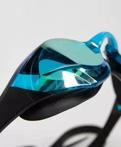 ANTIPARRAS NATACIÓN ARENA COBRA EDGE SWIPE MIRROR RACING ACQUA BLACK BLACK (110)