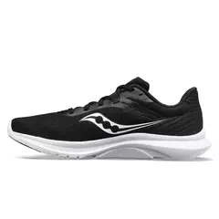 ZAPATILLAS SAUCONY RUNNING CONVERGENCE HOMBRE PISADA NEUTRAL BLACK WHITE en internet