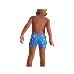 BOXER NATACIÓN SPEEDO INFANTIL COREY CROC DIGITAL NIÑO AZUL VERDE (702) - tienda online