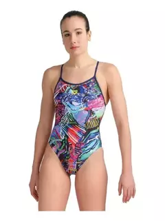 ENTERIZA NATACIÓN ARENA FULLCOLOURS MUJER MAXLIFE ECO (750) - comprar online
