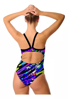ENTERIZA NATACIÓN HERACLES SAVAGE 1138 ESTAMPADA MUJER 396 MULTI en internet