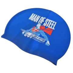 GORRA NATACIÓN WARNER BROS SUPERMAN KIDS SILICONA INFANTIL - comprar online