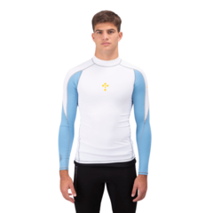 REMERA DE PROTECCION UV THERMOSKIN LYCRA MANGA LARGA HOMBRE