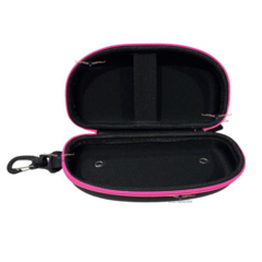 ESTUCHE PARA ANTIPARRAS KONNA NATACIÓN GOGGLE CASE NEGRO FUCSIA en internet